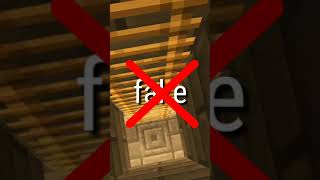 99% People Don't know Minecraft secret room inside igloo #shorts
