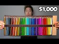 I Bought The World's Most Expensive Colored Pencils | ZHC