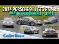 2024 Porsche 911 GT3 RS MR Manthey Performance Package Caught Testing At Nürburgring With Aero-Kit