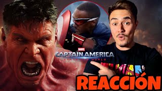 CAPITÁN AMÉRICA: BRAVE NEW WORLD - TRAILER REACCIÓN / RED HULK SE VE BRUTAL🔥😱🔥