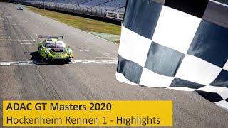 Porsche-Sieg in Hockenheim | Highlights ADAC GT Masters Rennen 1