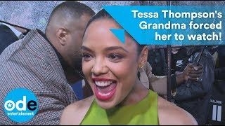 Creed 2: Tessa Thompson's Grandma forced her to watch!