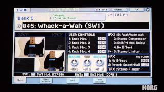 Korg In The Studio - Krome Music Workstation -- TouchView Navigation Tips & Tricks