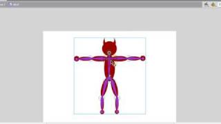 Flash CS4 Tutorial Animate Bones Armeture Layer and Movieclip