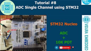 ADC Single Channel using Polling Method - Potentiometer