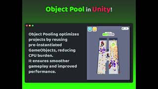 Optimize Your Unity Projects with Object Pooling!🚀
