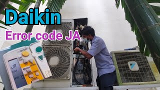 Daikin | How to rectify error code JA