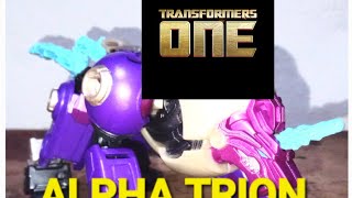 RESENHA DE ALPHA TRION- TRANSFORMERS ONE - 2024