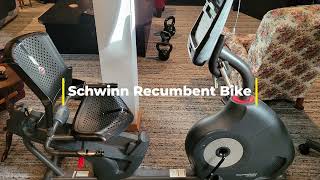 Schwinn Recumbent Bike 230 review and walk around.