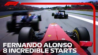 Fernando Alonso Being the Best Starter in F1 for Four Minutes Straight
