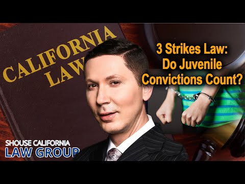 Juvenile Crimes That Count As "Strikes" In Calif 3 Strikes Law