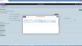 Advisor Notes How To Use Attachments