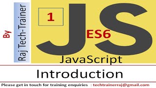 JavaScript Tutorial for Beginners | Part 1 - Introduction | ES6