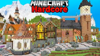 I Built with NEW 1.21 Blocks in Hardcore Minecraft Survival