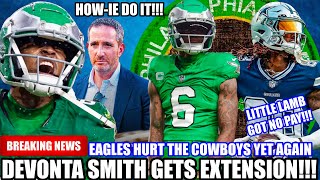 🚨BOOM! DeVonta Smith SIGNS EXTENSION! 🚀 Cowboys Had A 
