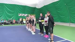 2022 Lewis \u0026 Clark College Women's Tennis Senior Day Ceremony (4/3/22)