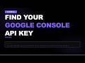Google Cloud Console Tutorial: Setup API Keys for ANY Google Service