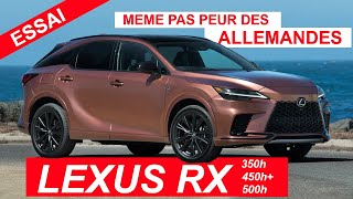 ESSAI LEXUS RX : Croqueur de teutonnes ! (essais 350h//450h+//500h F-Sport)