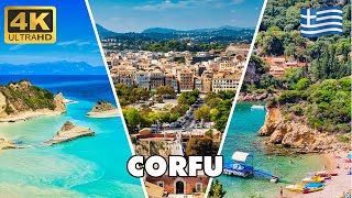 CORFU Island - Greece 🇬🇷 | Best Beaches and Places | Travel Guide [4K UHD]