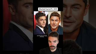WHAT happened to Zac Efron’s jaw?! #morbidfacts #shorts