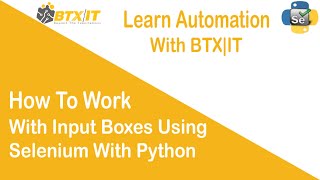 How to enter value in textbox using selenium webdriver python Lesson#11 Urdu/Hindi