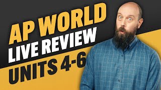 AP World History Livestream REVIEW—Units 4-6 (90 minutes)