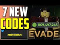 *NEW* ALL WORKING CODES FOR EVADE IN 2024! ROBLOX EVADE CODES