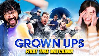 GROWN UPS (2010) MOVIE REACTION! FIRST TIME WATCHING!! Adam Sandler | Chris Rock | Funniest Scenes