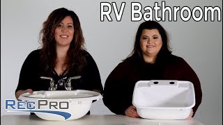 RV Bathroom Faucet and Sink - RecPro