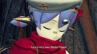 Wakey-Wakey, Poppi! . Tora's Creation . Cutscene . Xenoblade Chronicles 2 .