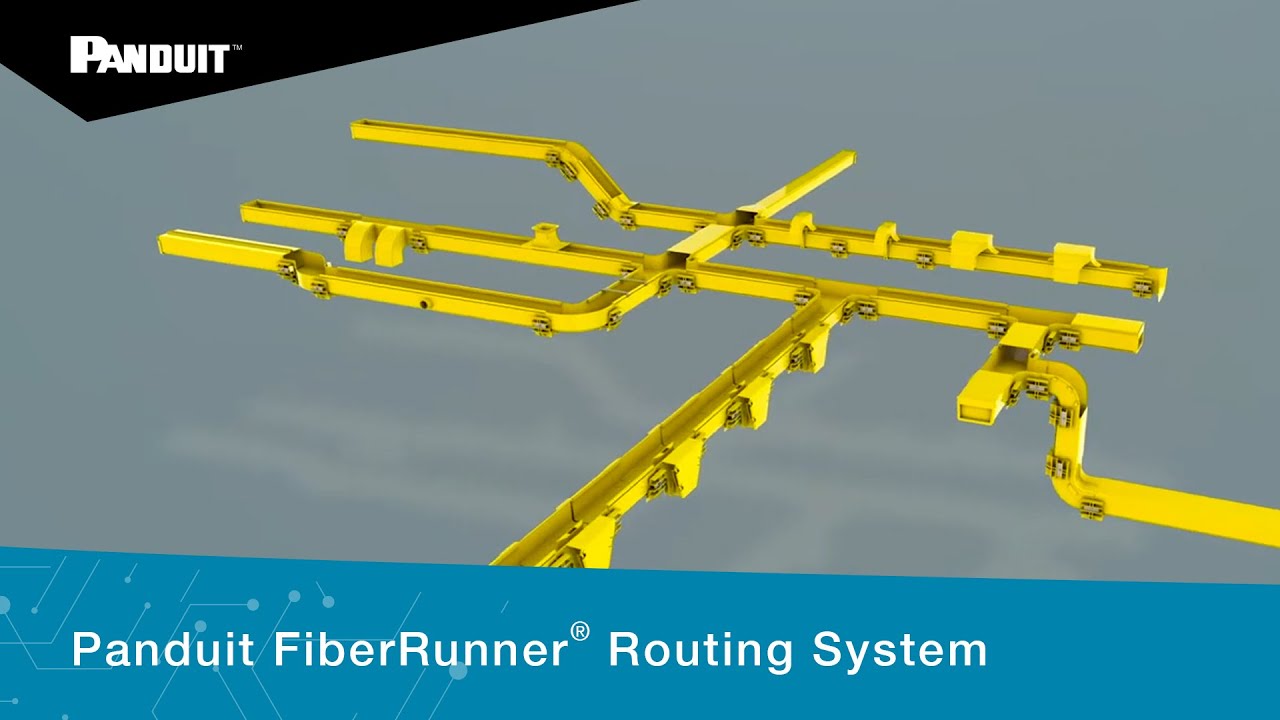 Panduit Fiberrunner Routing System Youtube