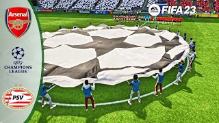 FIFA 23 - Arsenal Vs PSV Eindhoven - UEFA Champions League 23/24 - Realistic Simulator GamePlay