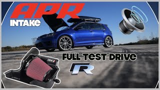 Test Drive with the APR PEX Intake | MK7 Golf R