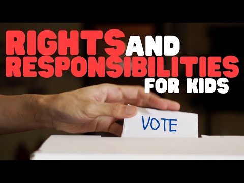 What is difference between right and responsibility?