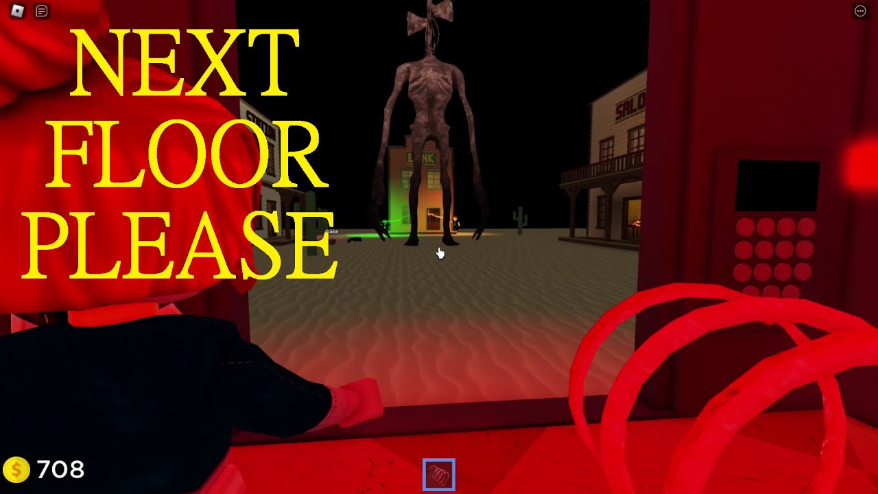 Ian Takes The Scary Elevator [Roblox] - YouTube