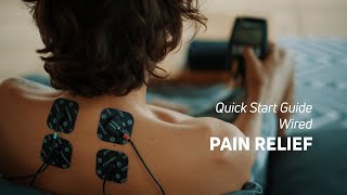 How to optimise Pain Relief with a wired Compex Electrostimulator