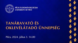 Tanáravató és oklevélátadó ünnepség 2024. július 3.