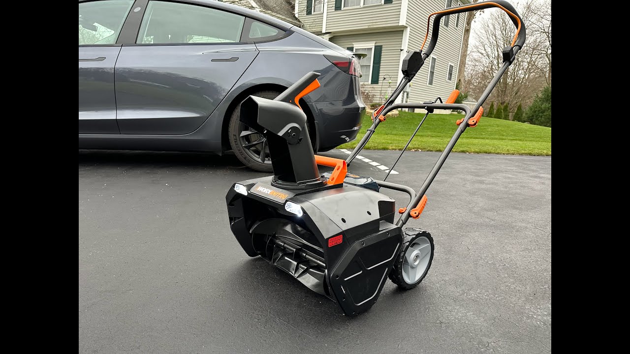 Worx 40V 20" Cordless Snow Blower Power Share With Brushless Motor ...