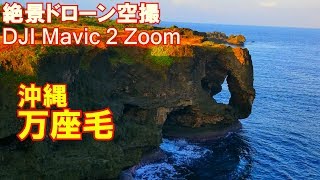 【絶景ドローン空撮】沖縄 万座毛・ナビービーチ DJI MAVIC 2 ZOOM