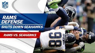 LA Defense Shuts Down Russell Wilson & Co. | Rams vs. Seahawks | Wk 15 Player Highlights
