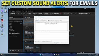 How To Set Custom Notification Sounds for Specific Emails in Outlook - Easy Fix