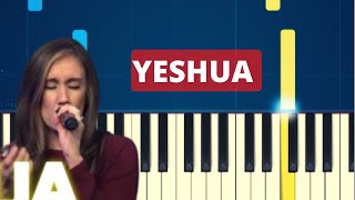 YESHUA - MY BELOVED | JESUS IMAGE | PIANO TUTORIAL EASY