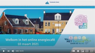 Energiecafé Kloosterveen - 10 maart 2021