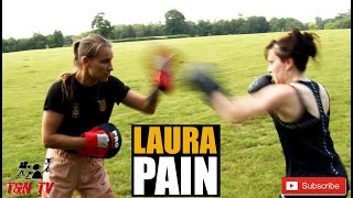 Padwork Training with Boxer Laura Pain