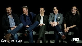 The Walking Dead hilarious cast and crew interview, chaotic joy!