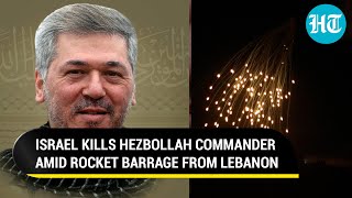 Hezbollah Commander Killed In Israeli Airstrike; Iran-Backed Group Responds With 80 Rockets | Watch