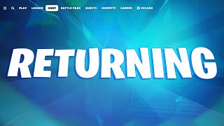 FORTNITE LEAKS UPDATE!! (NEW Skin, Returns After Years, Shop Tonight)