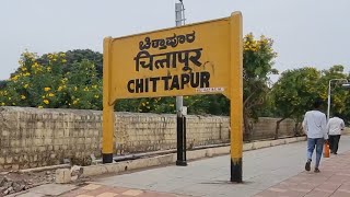 CT, Chittapur railway station Karnataka, Indian Railways Video in 4k ultra HD