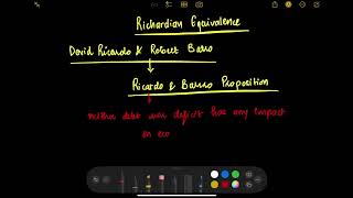 Ricardian Equivalence l Economics