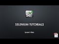Selenium - Tutorial 19 - Resize & Maximize Window